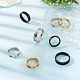 Pandahall 12Pcs 6 Size 201 Stainless Steel Grooved Finger Ring Settings(RJEW-TA0001-05P)-4