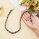 Cowhide Leather Purse Iron Chain Straps(FIND-WH0156-32P)-3