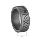 Viking Rune Titanium Steel Finger Rings for Men(WGDF4AB-48)-2