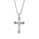 Zinc Alloy Cross Pendant Necklaces(NJEW-M211-06B-ASP)-1