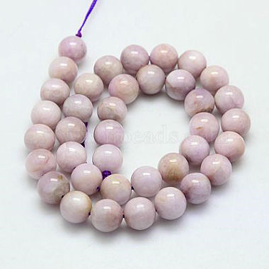 Rondes kunzite naturelle perles brins(G-K068-28-8mm)-3