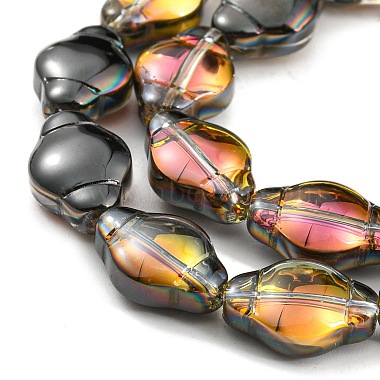 Electroplate Transparent Glass Beads Strands(EGLA-G037-12A-HP03)-3