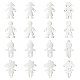 Unicraftale 16Pcs 4 Style 201 Stainless Steel Connector Charms(STAS-UN0035-52)-1
