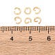 Messing Open Ringe springen(KK-G604-08G-15)-3