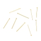 Brass Flat Head Pins(KK-F824-114C-G)-1