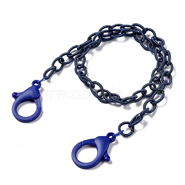 Medium Blue Nylon Necklaces