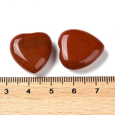 Natural Red Jasper Heart Palm Stones(G-M416-09D)-3
