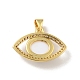 Brass Micro Pave Cubic Zirconia Pendants(KK-B059-40G-C)-2