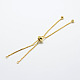 Rack Plating Brass Chain Bracelet Making(KK-A142-018G)-1