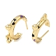 Brass Enamel Stud Earrings(KK-CBA8324-23G)-6