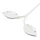 3 Sizes Bean Sprout Leaves Iron Earring Displays(EDIS-E013-01B)-4