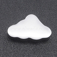 201 Stainless Steel Charms, for Simple Necklaces Making, Laser Cut, Cloud, Stainless Steel Color, 6x10x3mm, Hole: 1.8mm(STAS-R109-JA419-1)