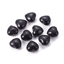 Natural Obsidian Heart Love Stone, Pocket Palm Stone for Reiki Balancing, 15x15.5x10mm(G-I219-05B)