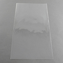 OPP Cellophane Bags, Rectangle, Clear, 28x16cm, Unilateral Thickness: 0.035mm(X-OPC-S016-25)