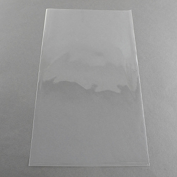 OPP Cellophane Bags, Rectangle, Clear, 28x16cm, Unilateral Thickness: 0.035mm