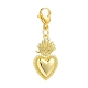 Sacred Heart Brass Pendants Decoations(HJEW-JM00862)-1