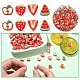100Pcs 4 Styles Handmade Polymer Clay Beads(CLAY-YW0002-38)-2