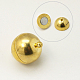 Brass Magnetic Clasps with Loops(X-PALLOY-MC043-3G)-2