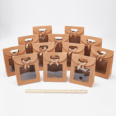 Blank Kraft Paper Bags(ABAG-WH0032-18)-4