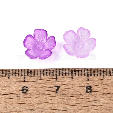 Transparent Plastic Bead Caps(KY-Q005-02A-06)-4