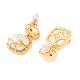 Brass Dangle Earring(EJEW-L288-003G)-3