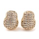 Brass Micro Pave Clear Cubic Zirconia Pendants(KK-Q816-08G)-1