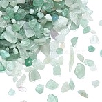 Natural Green Aventurine Chip Beads, No Hole/Undrilled, 2~8x2~4mm, about 340pcs/20g(X-G-O103-02)
