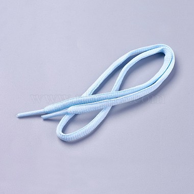 Light Blue Polyester Shoelace