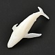 Decoraciones de plástico en forma de ballena(DIY-F066-16)-2