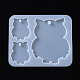 Owl Pendant Silicone Molds(X-DIY-I026-23)-1