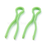 Plastic Bobbin Thread Holders, Thread Buddies Clips, Sewing Machine Accessories, for Thread Spool Organizing, Green, 70x20mm(TOOL-WH0119-20C)