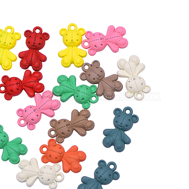 16 piezas 8 colores colgantes de aleación(PALLOY-CJ0001-124)-4
