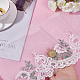 Peony Embroidery Polyester Lace Fabric(DIY-WH0308-360A)-3