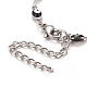 Enamel Horse Eye Link Chains Bracelet(BJEW-P271-05P-04)-3