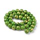 Mashan naturelles perles de jade de brins(G-F670-A11-8mm)-2