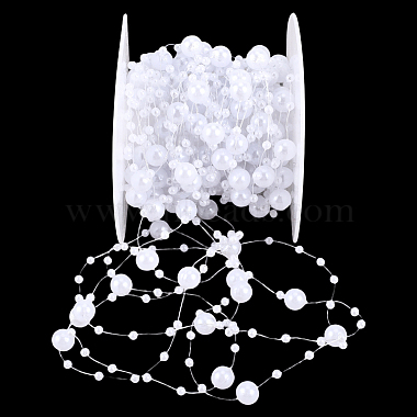 1pc 樹脂製ラウンドボールチェーン(OCOR-CY0002-77)-1