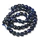 naturelles lapis-lazuli brins de perles(G-P544-E10-01)-3