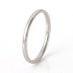 201 Stainless Steel Plain Band Rings(RJEW-G107-1.5mm-5-P)-1