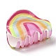 Rainbow Shaped Acrylic Claw Hair Clips(X-PHAR-G004-07)-2