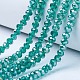 perles en verre plaquent brins(EGLA-A034-T1mm-B04)-1