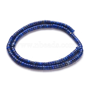 Naturales lapis lazuli teñidos abalorios hebras(G-H230-34)-2