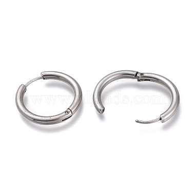 201 Stainless Steel Huggie Hoop Earrings(EJEW-L256-05F-P)-3