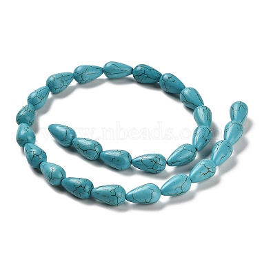 Synthetic Howlite Beads Strands(TURQ-F018-05A)-3