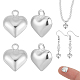 4Pcs 925 Sterling Silver Charms(STER-NB0001-15)-1