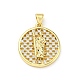 Brass with Cubic Zirconia Pendant(FIND-Z023-09B-02)-1