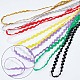 8 Strands 8 Colors Polyester Wave Bending Fringe Trim(OCOR-GF0002-41)-7
