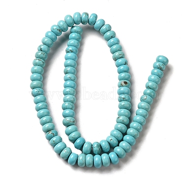 Natural Howlite Beads Strands(G-C025-09A)-3
