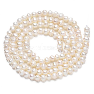Natural Cultured Freshwater Pearl Beads Strands(PEAR-N013-02D)-2