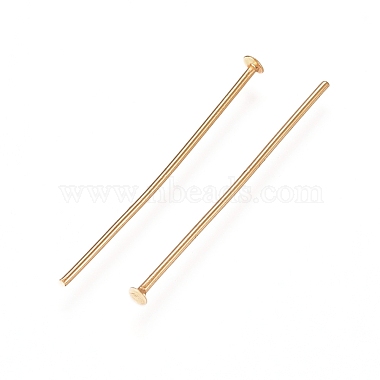 304 Stainless Steel Flat Head Pins(STAS-L238-006E-G)-2