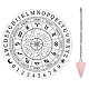 ahademaker 1pc cône/pointe/pendule pendentifs en pierre de quartz rose naturel(DIY-GA0004-24H)-1